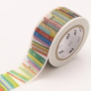 Books washi tape book themed mt japanese