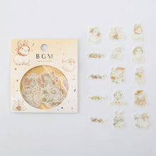 Bunny Rabbit Washi Tape Sticker Flake BGM