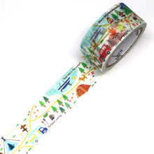 camping campfire washi tape japanese saien