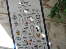 Daily Sticker Sheet, Suatelier Planner &amp; Journal Stickers with Coffee, Cactus, Leaf, Camera and more