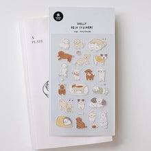 cute dog sticker sheet suatelier 1191