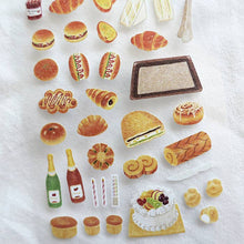 Cute bread sticker sheet from Suatelier (#1177). Stickers with different types of asian bread and cake. 