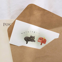 example usage of Cute Black Cat Stickers from Suatelier (#1197)