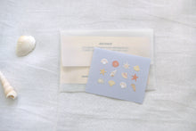 Suatelier mini seashell stickers usage example