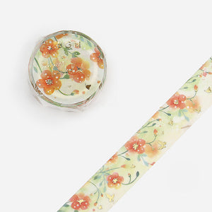 Nozenkazura Trumpet Vine Washi Tape BGM Beautiful Colors