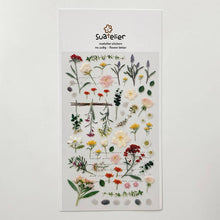 pretty flower sticker sheet from Suatelier (#1089)