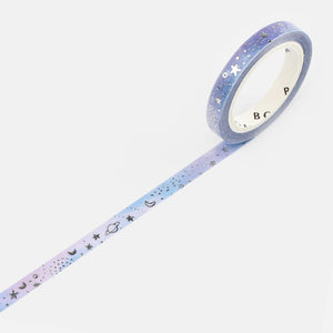 Slim Washi Tape - Silver Star – Cute Things from Japan