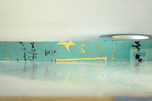 Graffiti Washi Tape Dark Japanese (B)