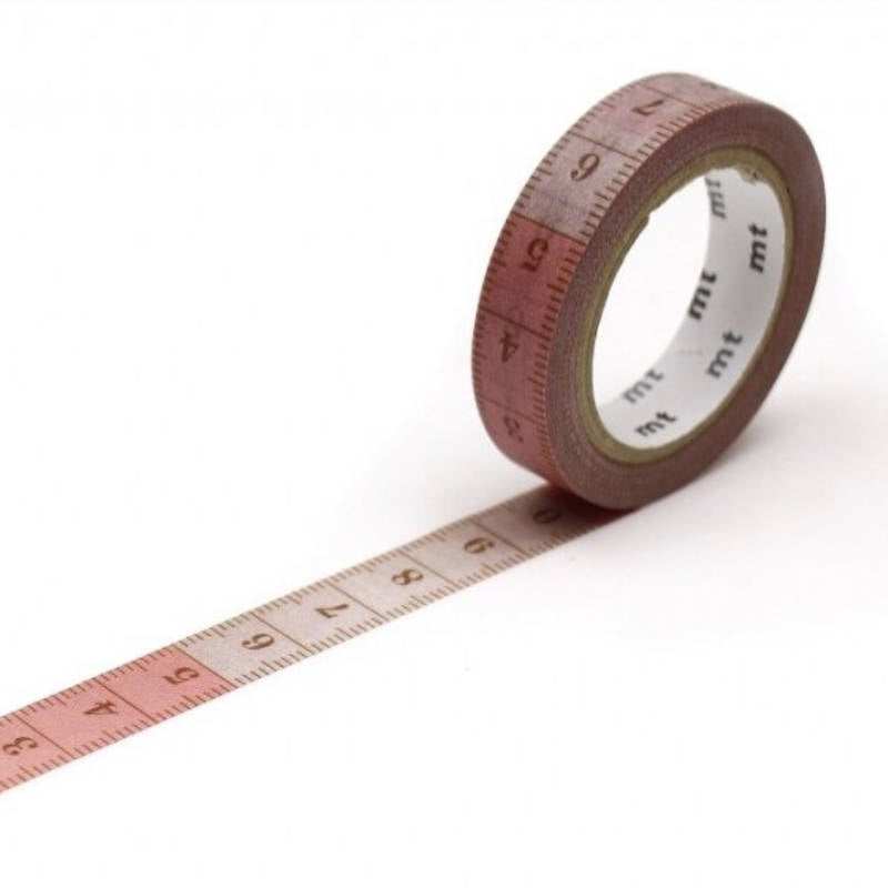 Cute Measuring Tape Ruler Washi Tape 15mm Wide X 10M No.13360 