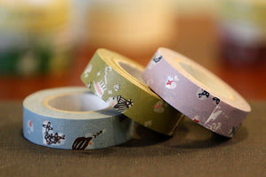 Girl Fun Japanese Washi Tape, Birthday Cake, Heart, Celebration