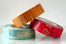 Graffiti Washi Tape Dark Japanese (B)