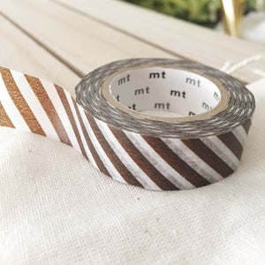 mt Striped Washi Tape Diagonal Stripe Japanese Tapes