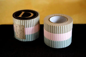 Vertical Stripe Japanese Washi Tape 15mm (D)