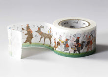 Rabbit Bear Squirrel Band MT Ex Washi Tape Japanese (discontinued)