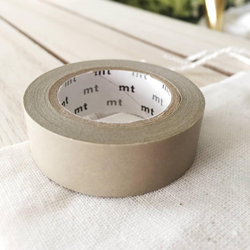 Beige Wheat MT Vibrant Solid Japanese Washi Tape
