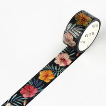 BGM Hibiscus Washi Tape Hibiscus Floral Masking Tapes