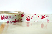Birds in Tree Autumn Leaves Fall Japanese Washi Tape