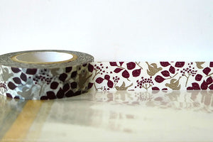 Birds in Tree Autumn Leaves Fall Japanese Washi Tape