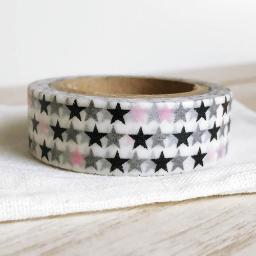 Decorative Tape Beautiful Stripe Washi Tape 5m Colorful Christmas Tree  Stars Cakes Tape Diy Masking Tape