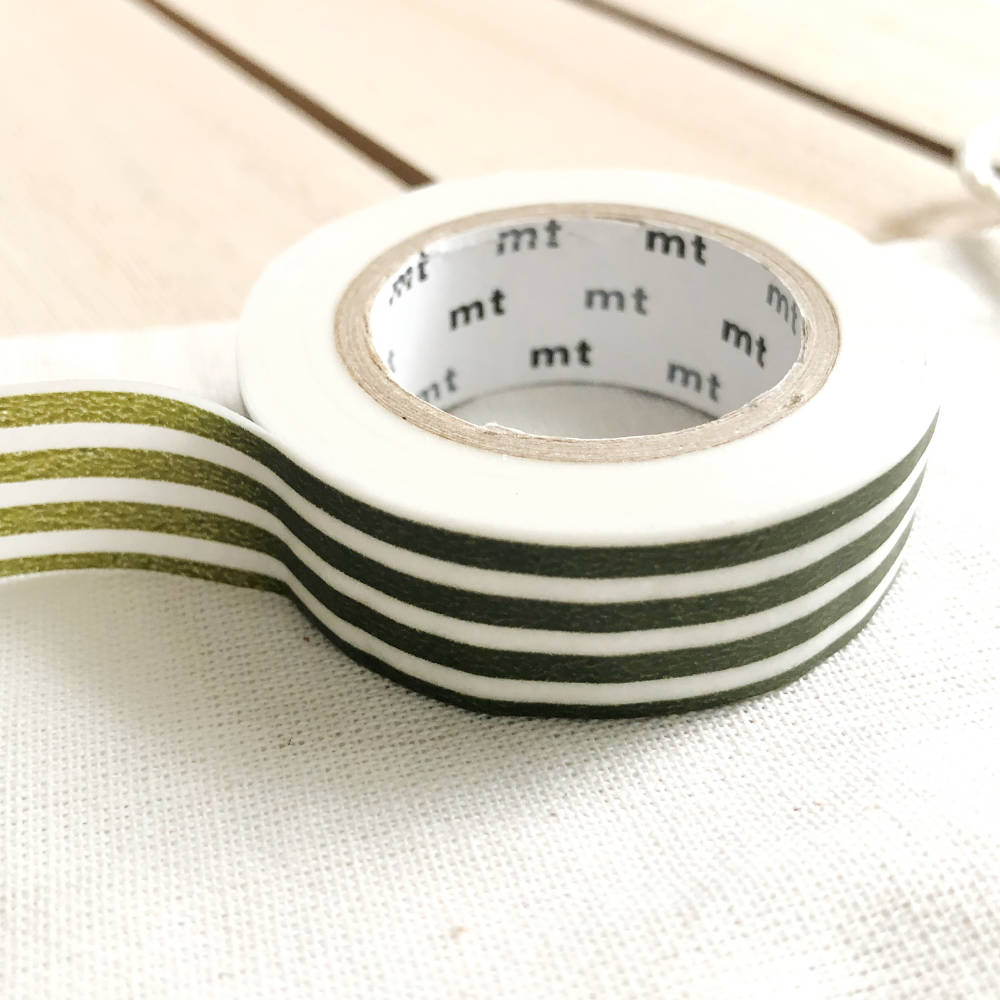 Striped Washi Tape mt Thicker Line Stripe Japanese | Shop