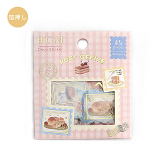 cake sweets washi sticker flake post office planner stickers