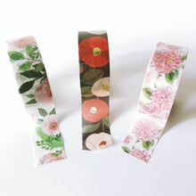 Floral Washi Tape Camellia Hydrangea