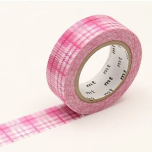 Check Pink Flannel MT Washi Tape Japanese