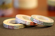 textile grid washi tape from classiky