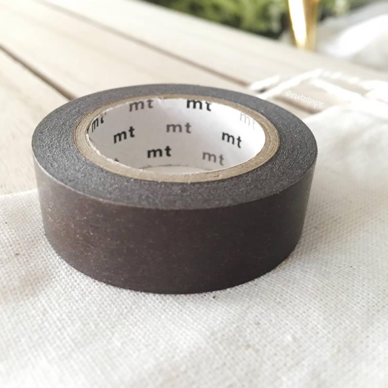 Solid Brown Washi Tape Cocoa MT Vibrant Japanese