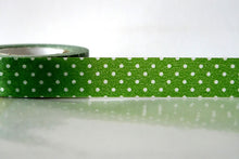 dark green dots washi tape