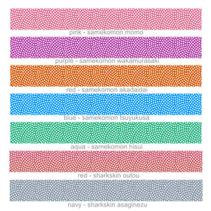 Samekomon Traditional Japanese Pattern washi tape fan dots