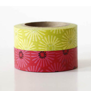 diasy washi tape floral