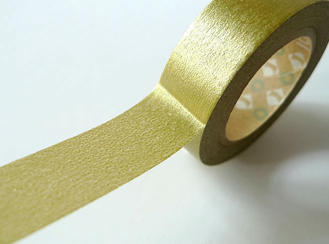 MT solid Gold washi tape Japanese Gold Masking Tape
