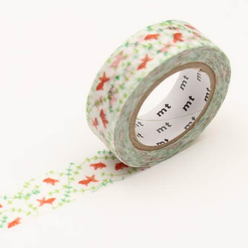 goldfish washi tape, gold fish tape