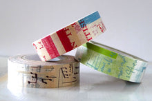 from graffiti light set showing blue red, green, and beige rolls