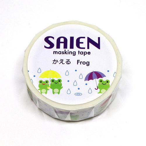 Frog washi tape Saien