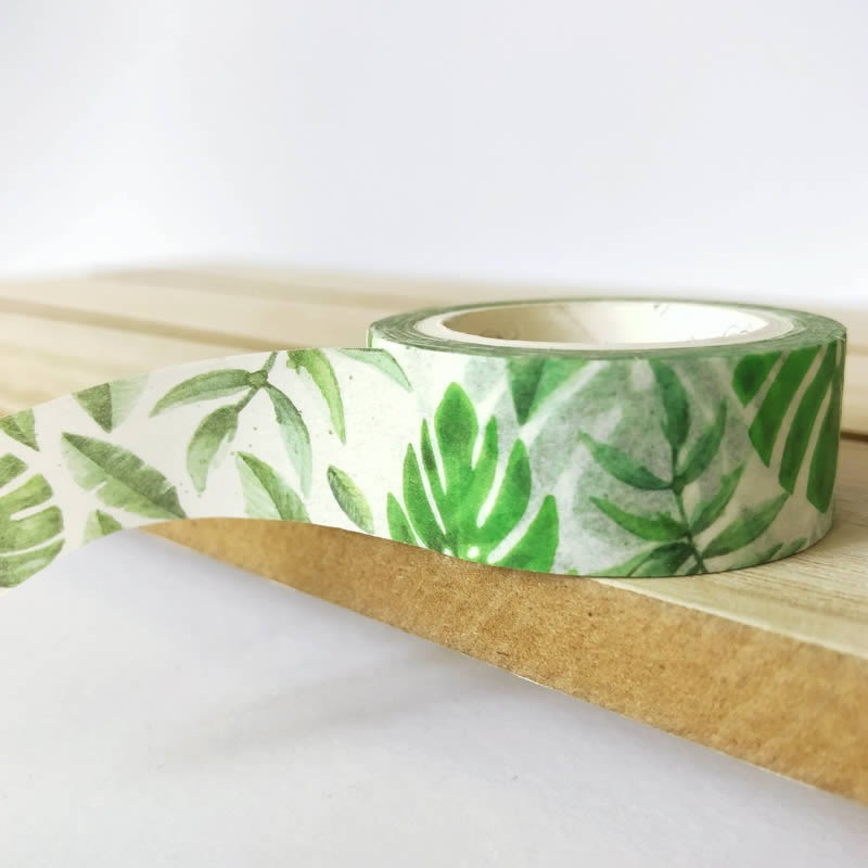 Leaf Collection Series Plant Washi Tape: Nature-Inspired Decorative Tape