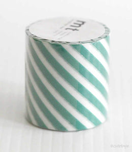Thick Green Stripe CASA Washi Tape MT 50mmx10m (Discontinued)