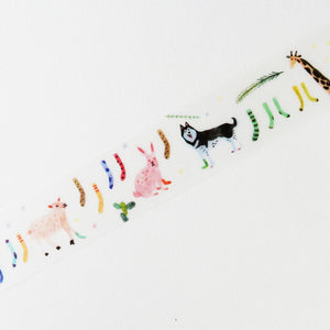 Round Top Horse Washi Tape Animals Soupy Syoukei Stationery Japanese