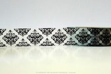 Black Damask Washi Tape