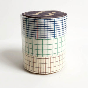 grid washi tape, Japanese washi tapes