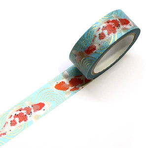 Carp Koi Fish Washi Tape Kimono