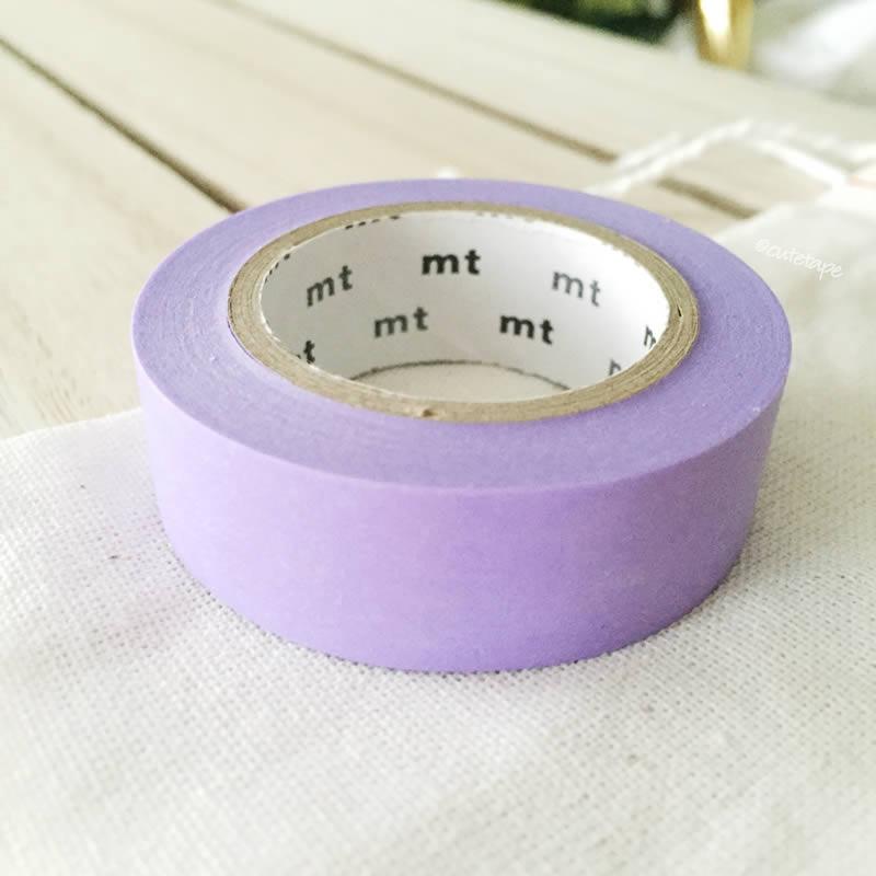 台湾マステbattypei  Waiting for Lavender たっぷり Lavender MT Vibrant Solid Japanese Washi Tape | Shop cutetape USA