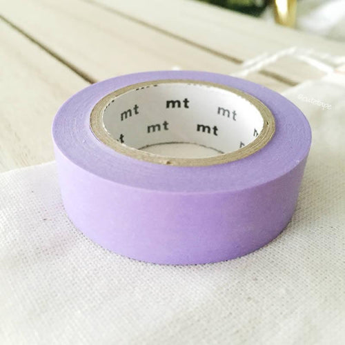 Lavender Washi Tape MT Vibrant Solid Japanese Washi Tape