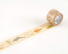 rolls of marine met encyclopedia washi tape