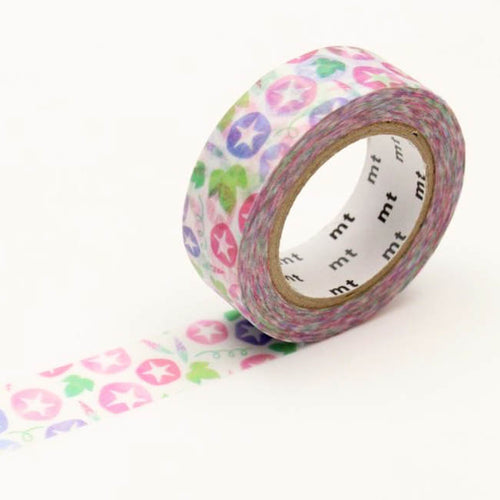 mt Morning Glory washi tape Japanese Pink Purple