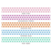 Morning Star Asanoha Washi Tape Japanese MT