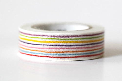 Color Pencil Stripe Washi Tape