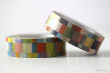 mt mosaic washi tape, dark and light