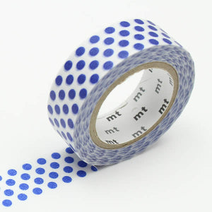 navy dots washi tape japanese